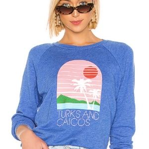 NEW Wildfox Turks & Caicos Sweatshirt